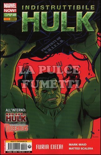 HULK E I DIFENSORI # 20 - INDISTRUTTIBILE HULK 7 - MARVEL NOW!